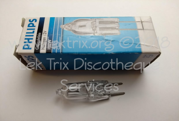 LEK0035A - Philips Halogen Lamp 12V 100W