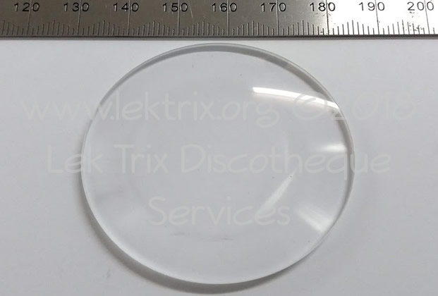 LEK0081 - Focus Lens Glass Lower Flat to Bottom (Thin)